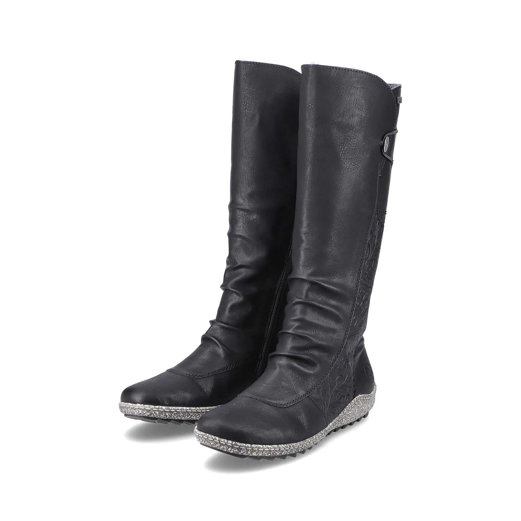 Rieker Women'S High-Shaft Boots Deep Black
