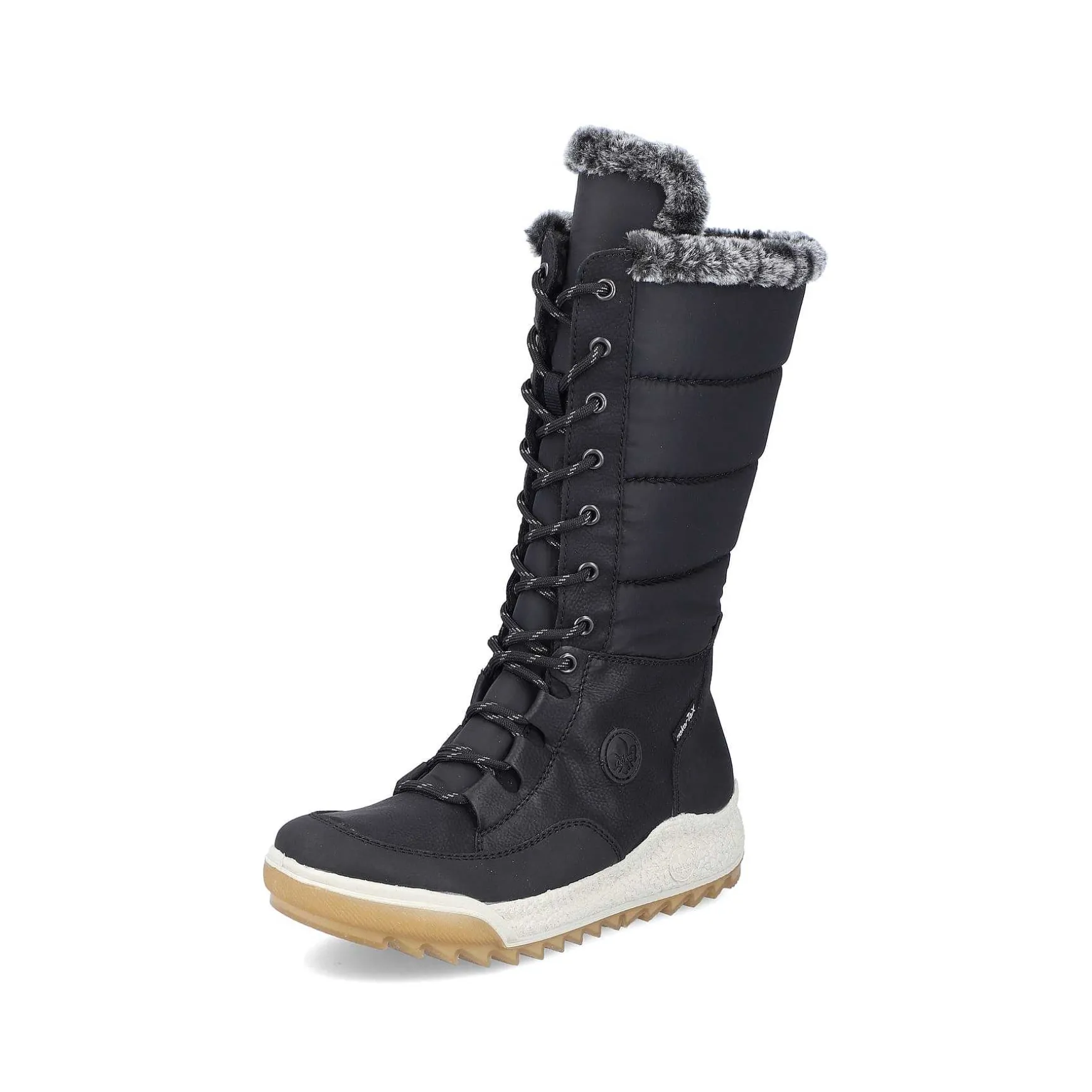 Rieker Women'S High-Shaft Boots Asphalt Black