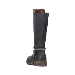 Rieker Women'S High-Shaft Boots Deep Black
