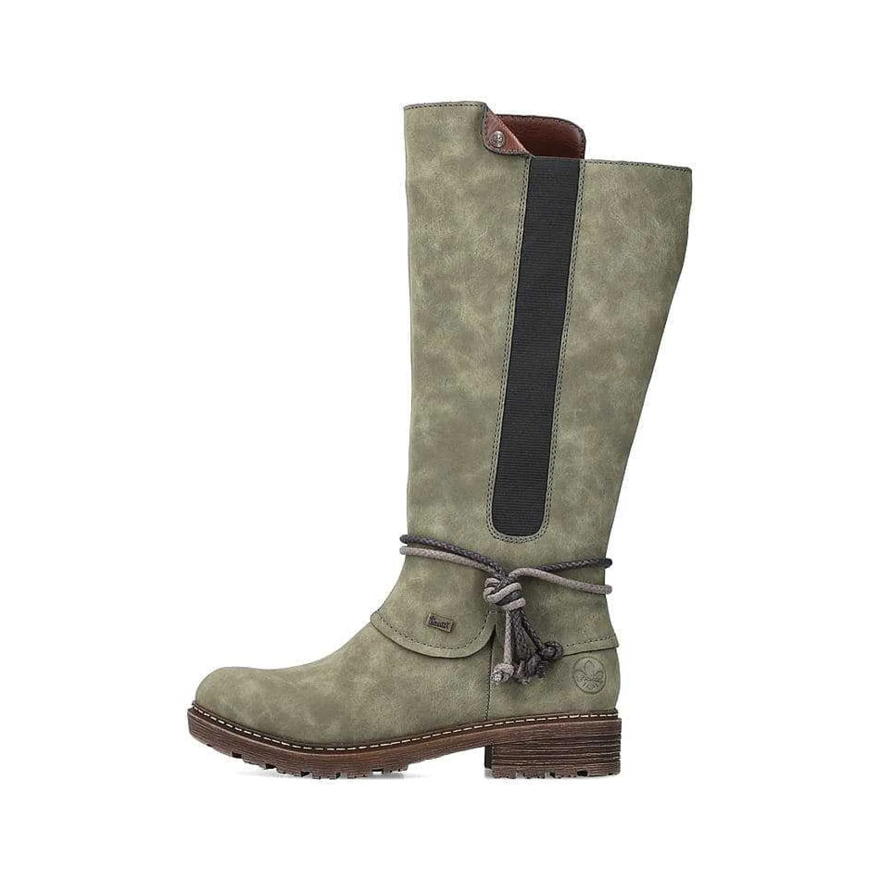 Rieker Women'S High-Shaft Boots Leaf Green