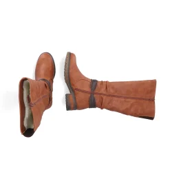 Rieker Women'S High-Shaft Boots Nougat Brown