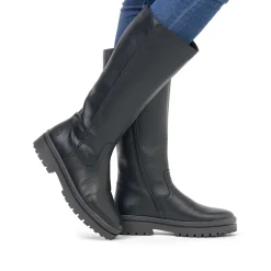 Rieker Women'S High-Shaft Boots Night Black