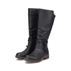 Rieker Women'S High-Shaft Boots Deep Black