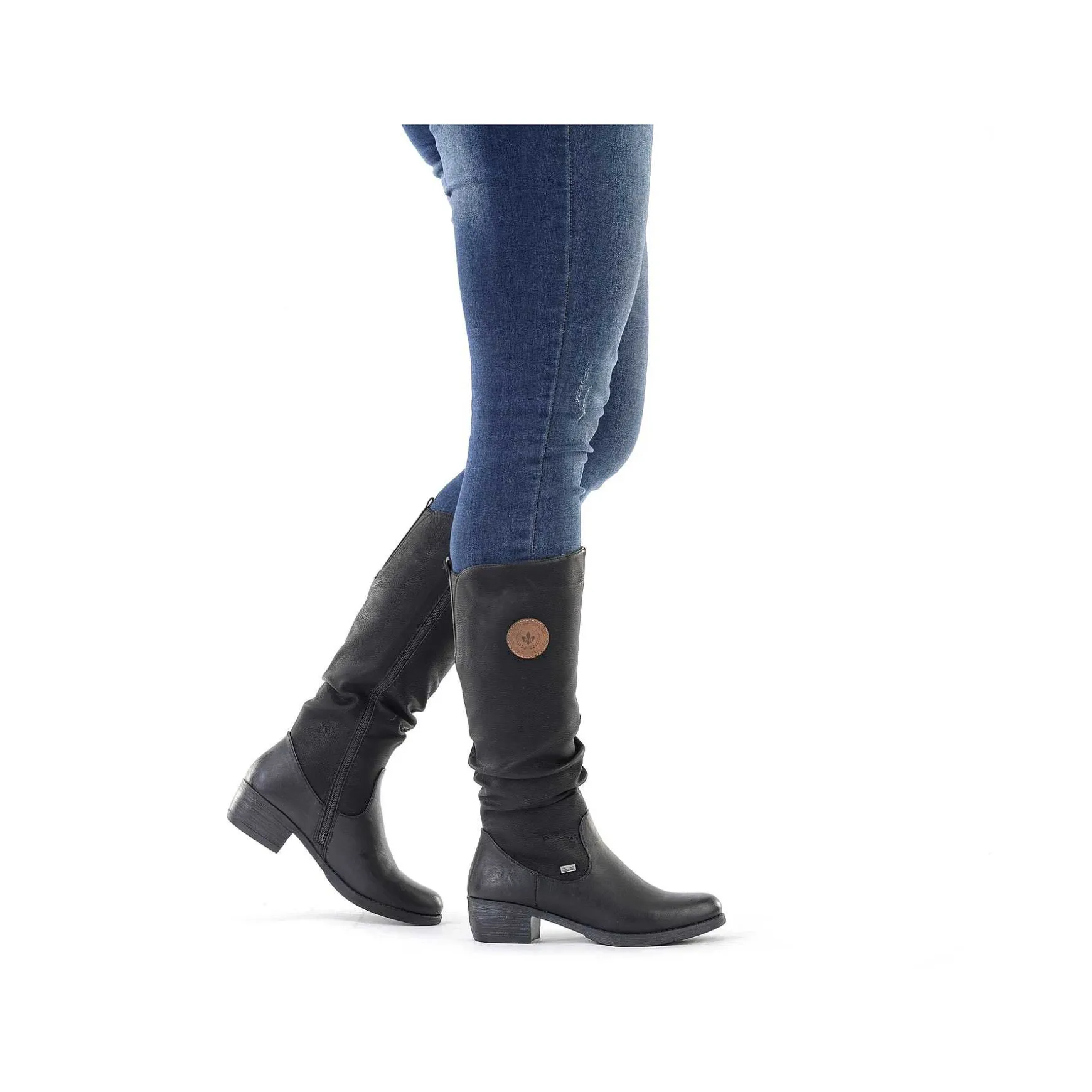 Rieker Women'S High-Shaft Boots Deep Black