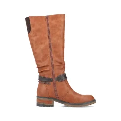 Rieker Women'S High-Shaft Boots Nougat Brown