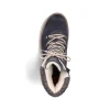 Rieker Women'S Laced Boots Ocean Blue