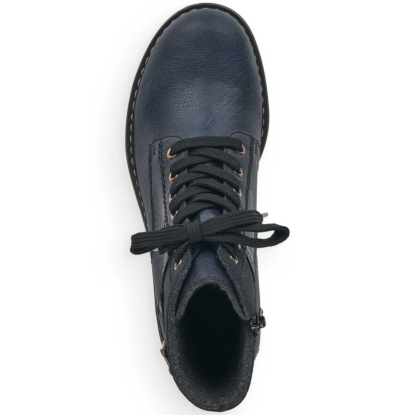 Rieker Women'S Laced Boots Ocean Blue