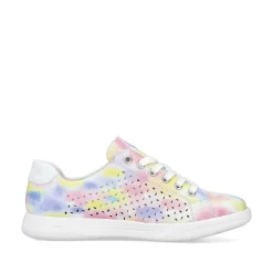 Rieker Women'S Laced Shoes Multi-Edelweis