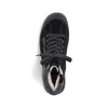 Rieker Women'S Lace-Up Shoes Graphite Black