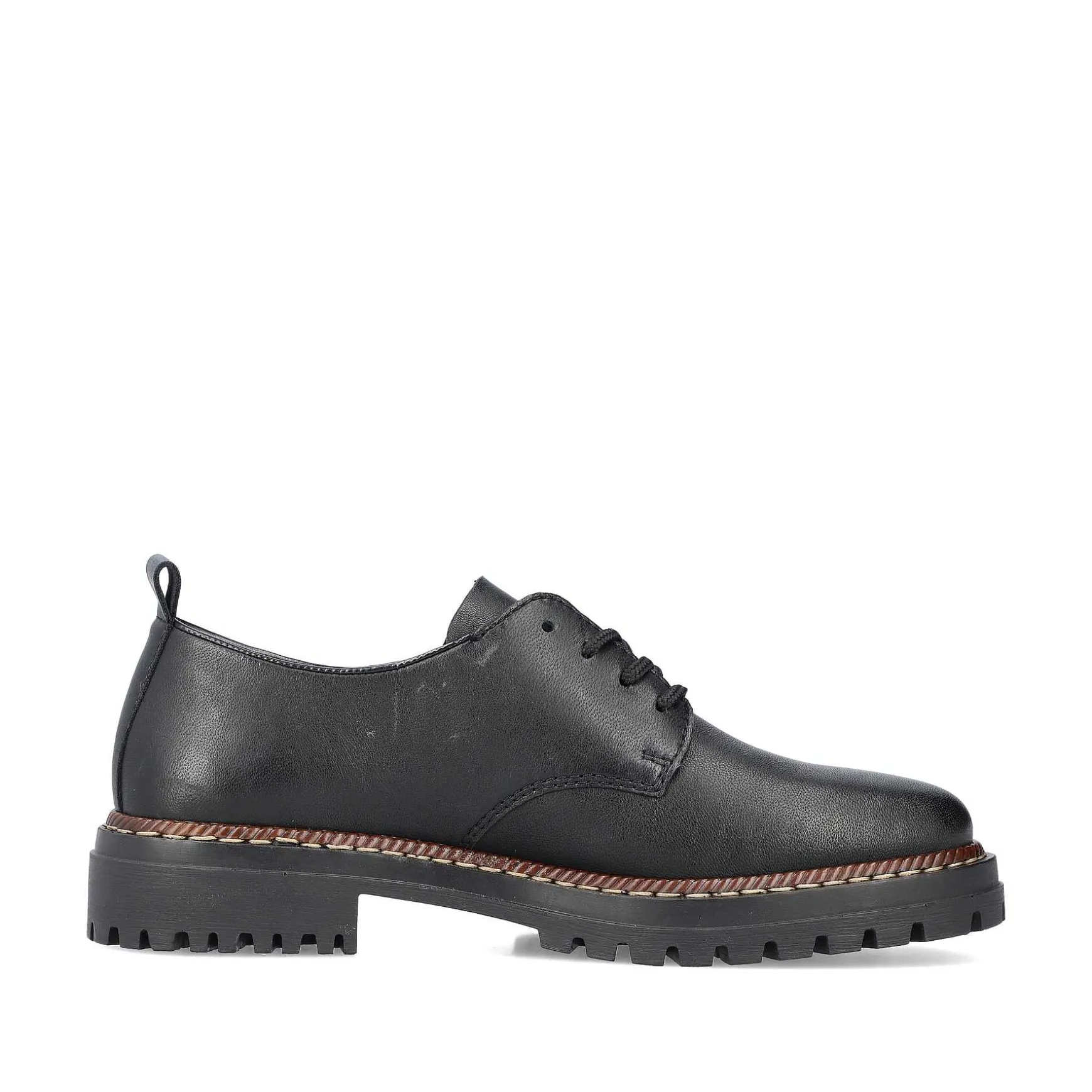 Rieker Women'S Lace-Up Shoes Night Black