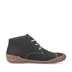 Rieker Women'S Lace-Up Shoes Deep Black