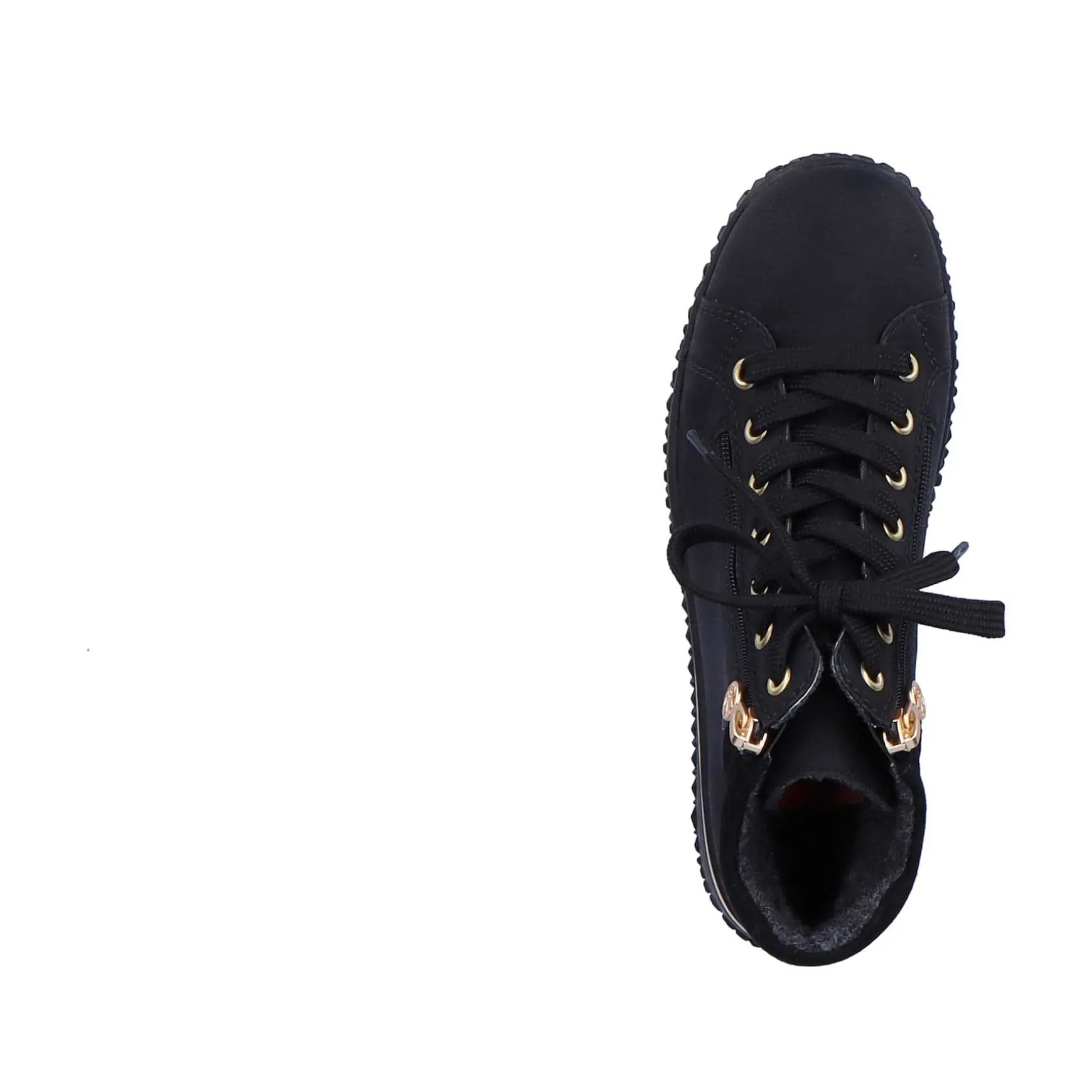 Rieker Women'S Lace-Up Shoes Deep Black