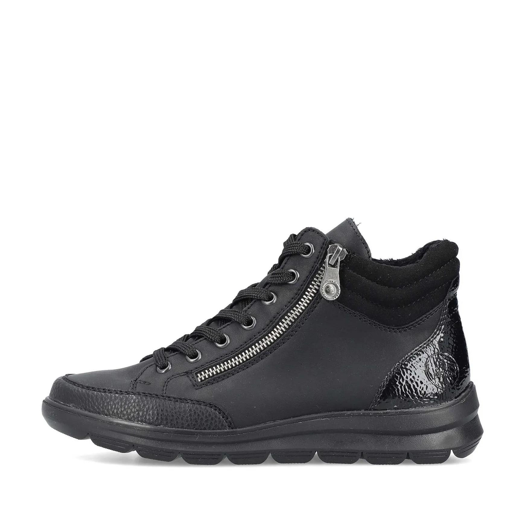 Rieker Women'S Lace-Up Shoes Deep Black