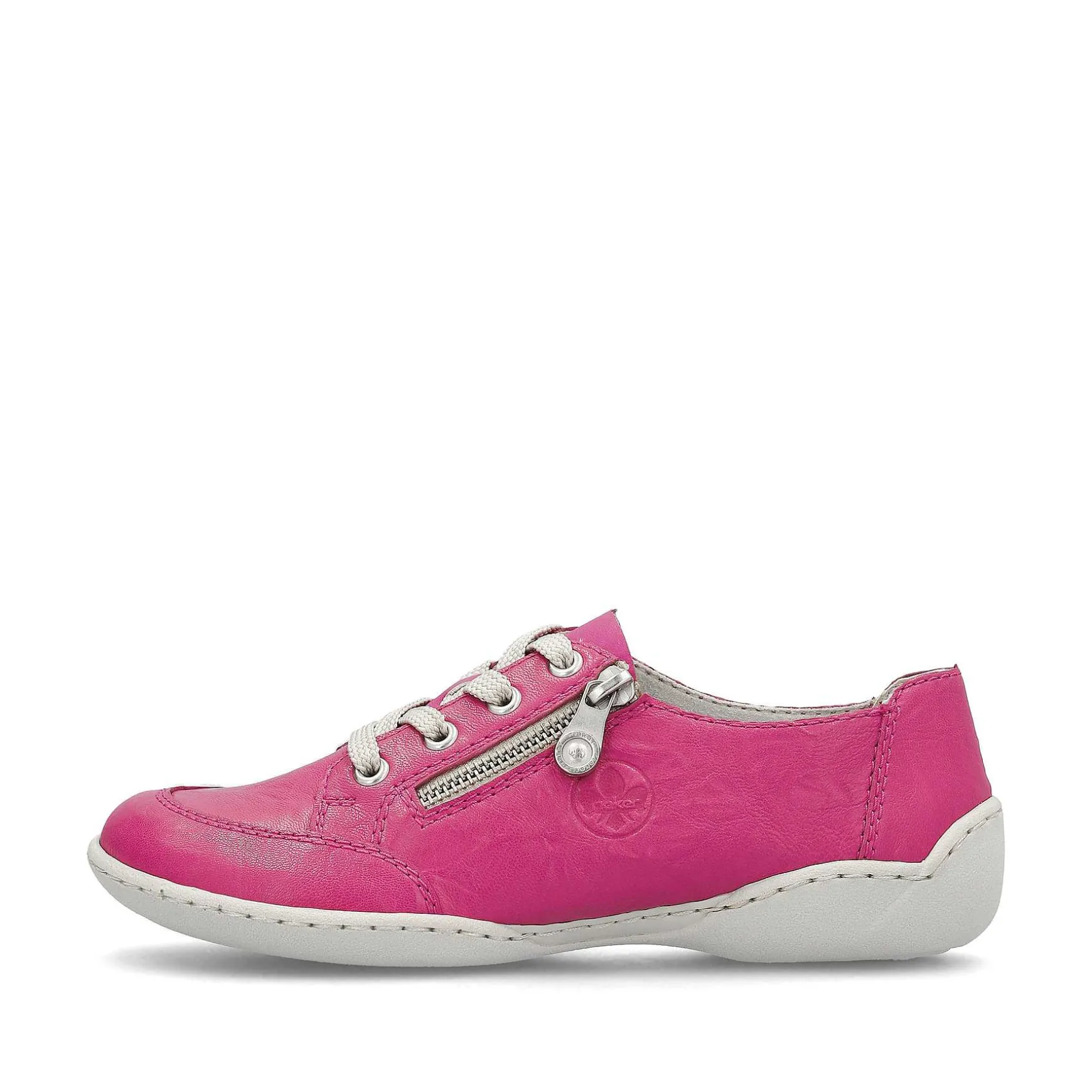 Rieker Women'S Lace-Up Shoes Magenta