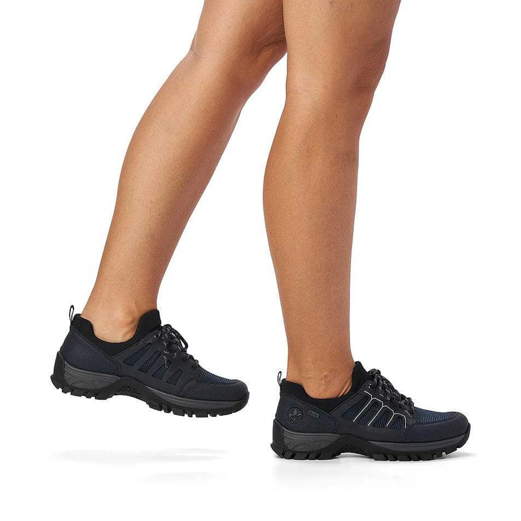 Rieker Women'S Lace-Up Shoes Pacific Blue