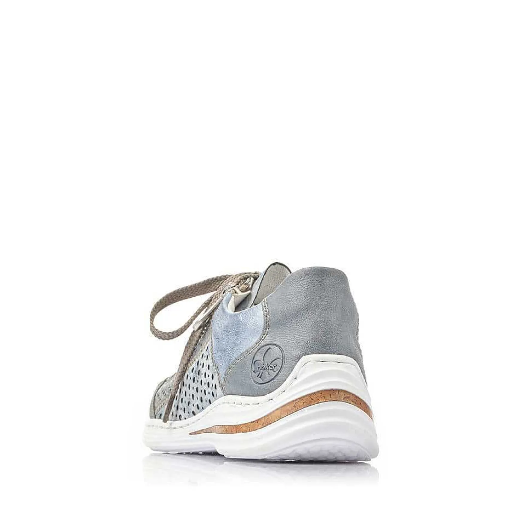 Rieker Women'S Lace-Up Shoes Sea Blue