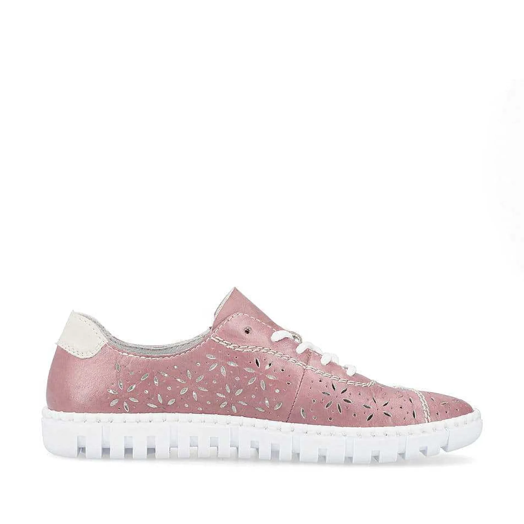 Rieker Women'S Lace-Up Shoes, Blood Pink