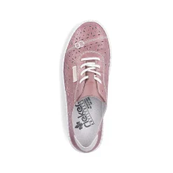 Rieker Women'S Lace-Up Shoes, Blood Pink