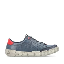 Rieker Women'S Lace-Up Shoes, Slate Blue