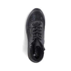 Rieker Women'S Lace-Up Shoes Deep Black