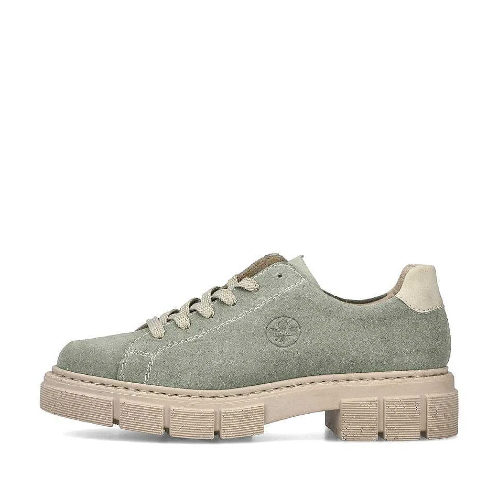 Rieker Women'S Lace-Up Shoes Mint Green