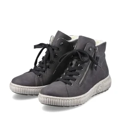 Rieker Women'S Lace-Up Shoes Anthracite