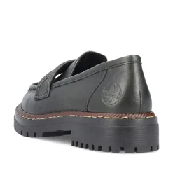 Rieker Women'S Loafers Army Green
