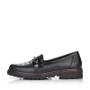 Rieker Women'S Loafers Graphite Black