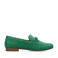 Rieker Women'S Loafers Grass Green