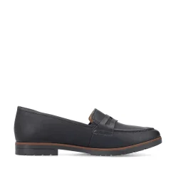 Rieker Women'S Loafers Jet Black