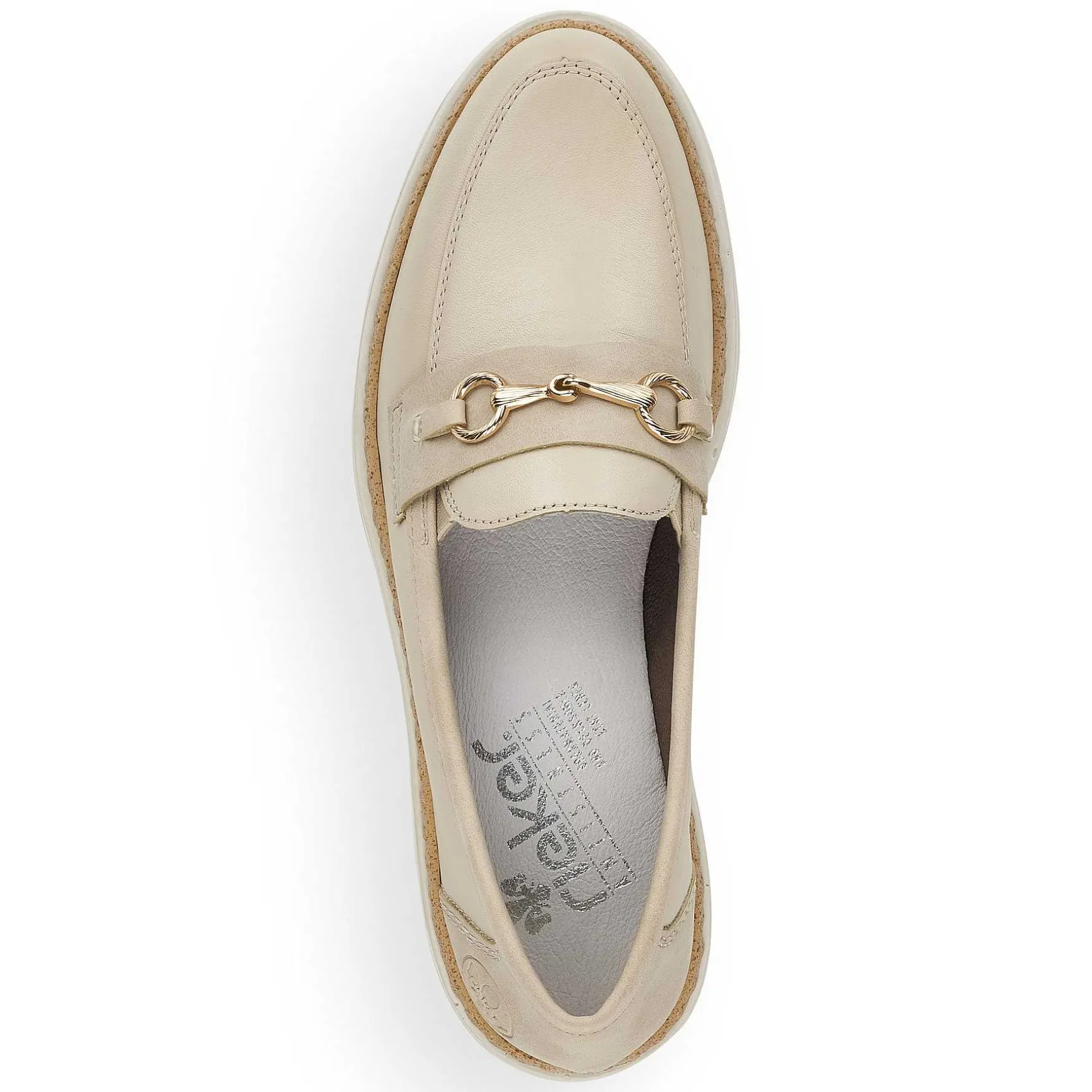 Rieker Women'S Loafers Light Beige