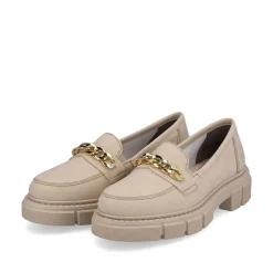 Rieker Women'S Loafers Light Beige