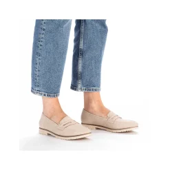 Rieker Women'S Loafers Light Beige