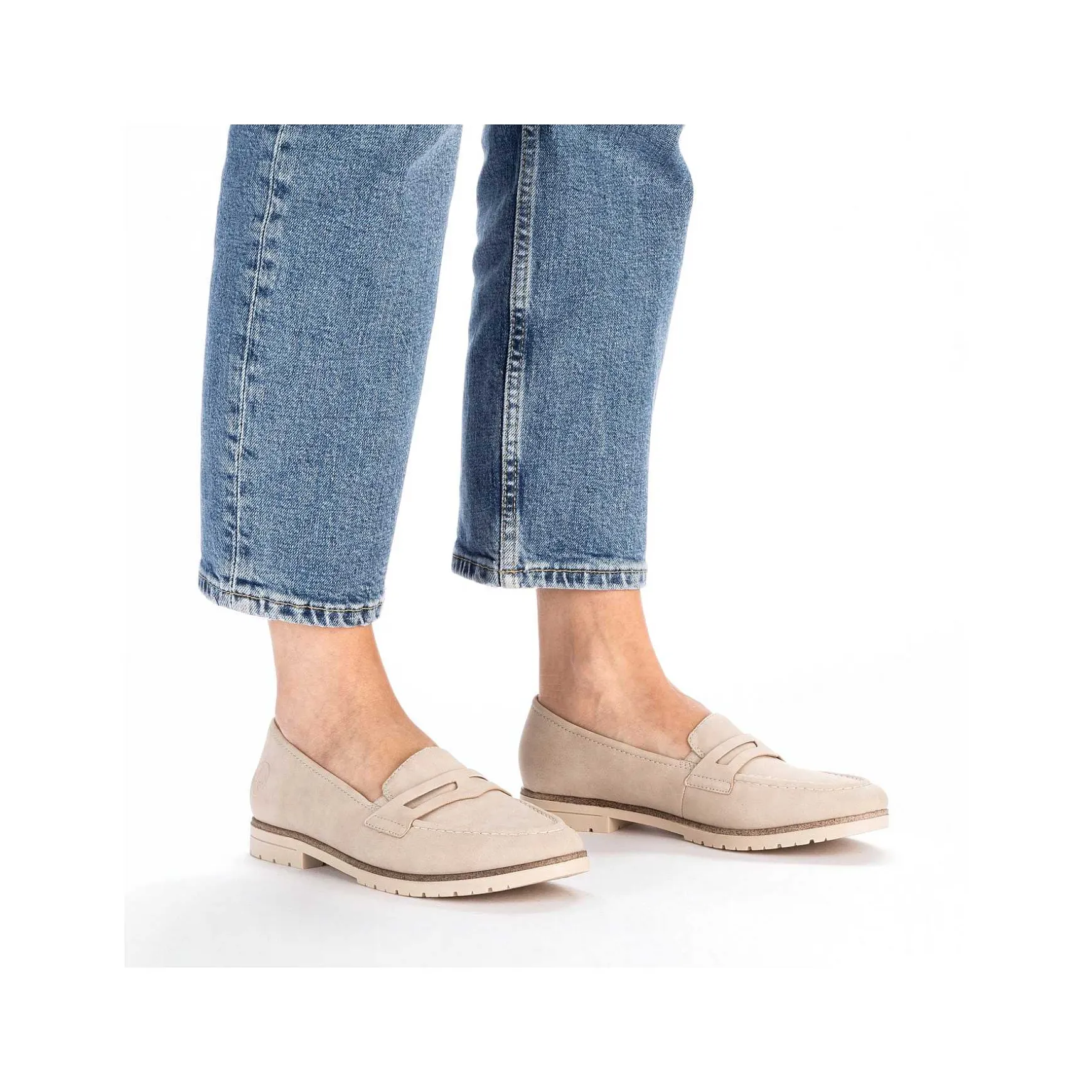 Rieker Women'S Loafers Light Beige