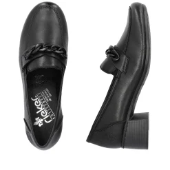 Rieker Women'S Loafers Midnight Black