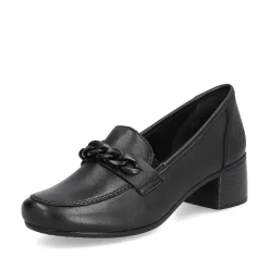 Rieker Women'S Loafers Midnight Black