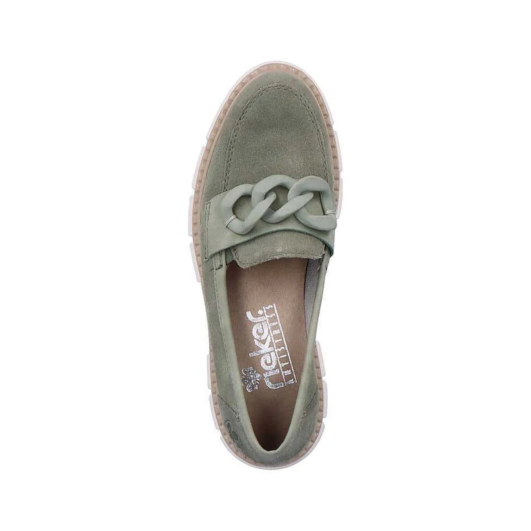 Rieker Women'S Loafers Mint Green