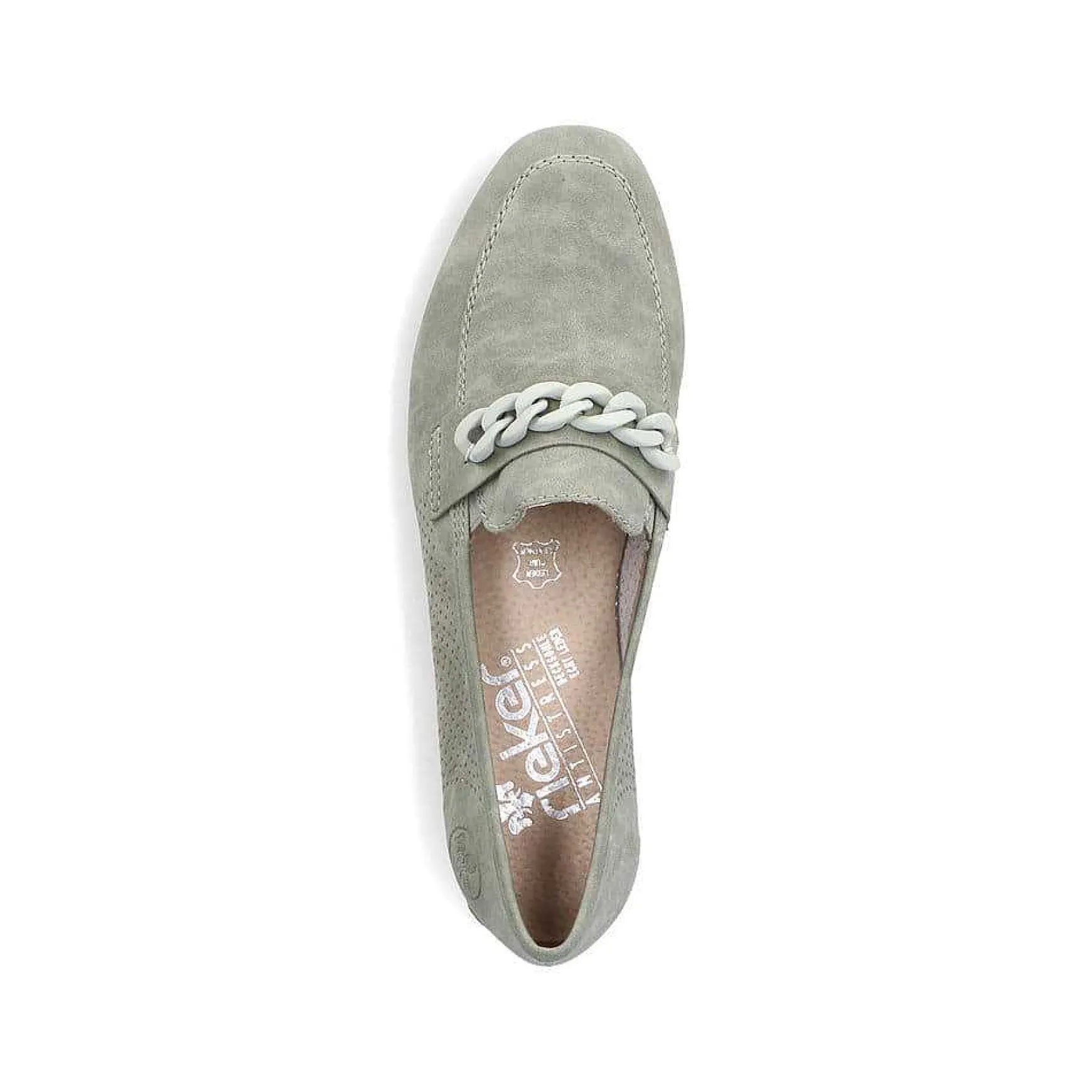 Rieker Women'S Loafers Mint Green