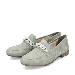 Rieker Women'S Loafers Mint Green
