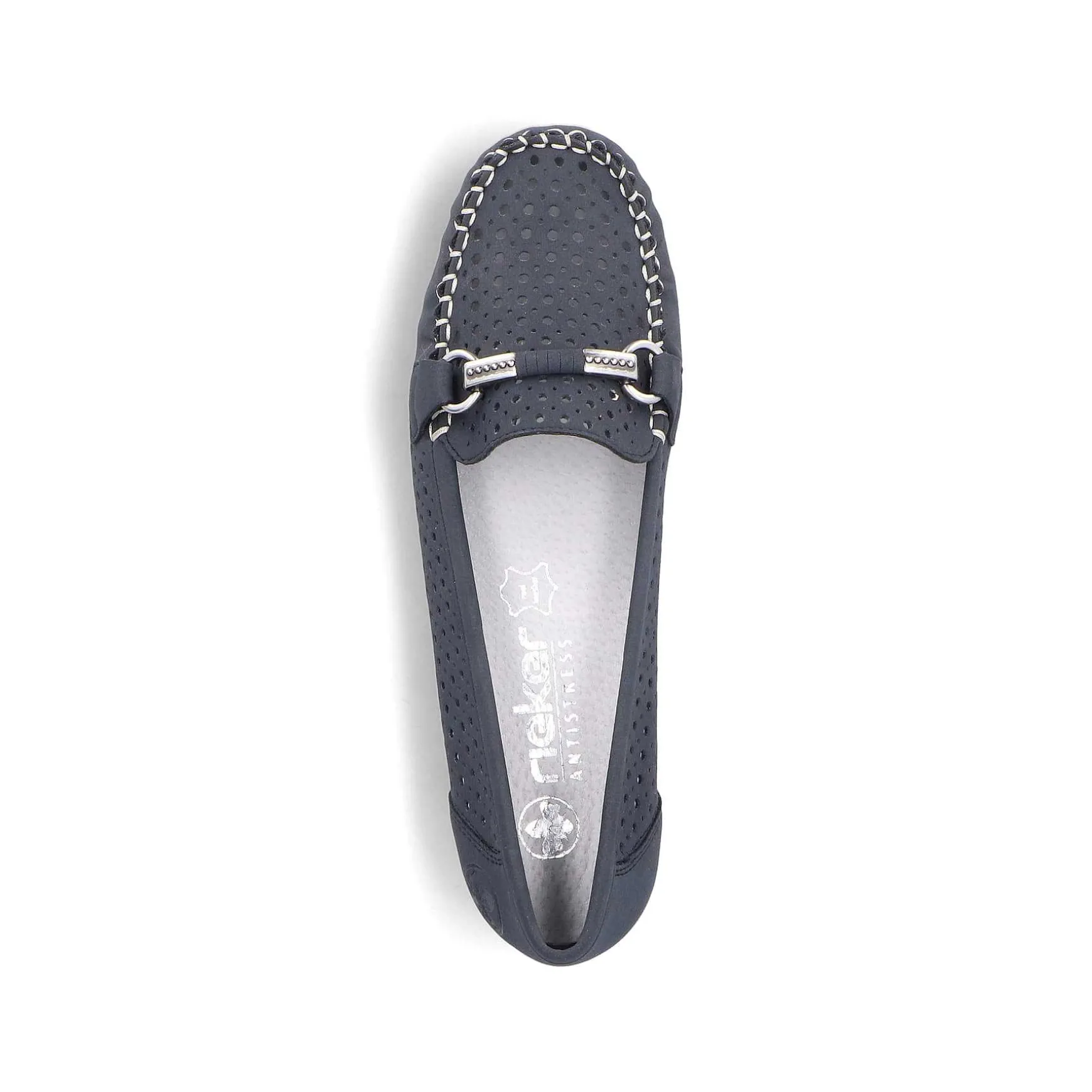 Rieker Women'S Loafers Navy Blue