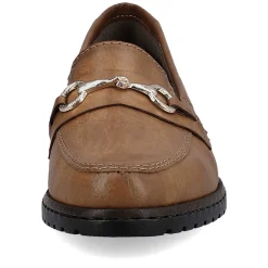 Rieker Women'S Loafers Nougat Brown