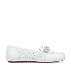 Rieker Women'S Loafers Pure White