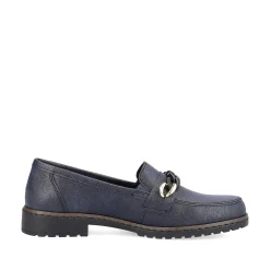 Rieker Women'S Loafers Royal Blue