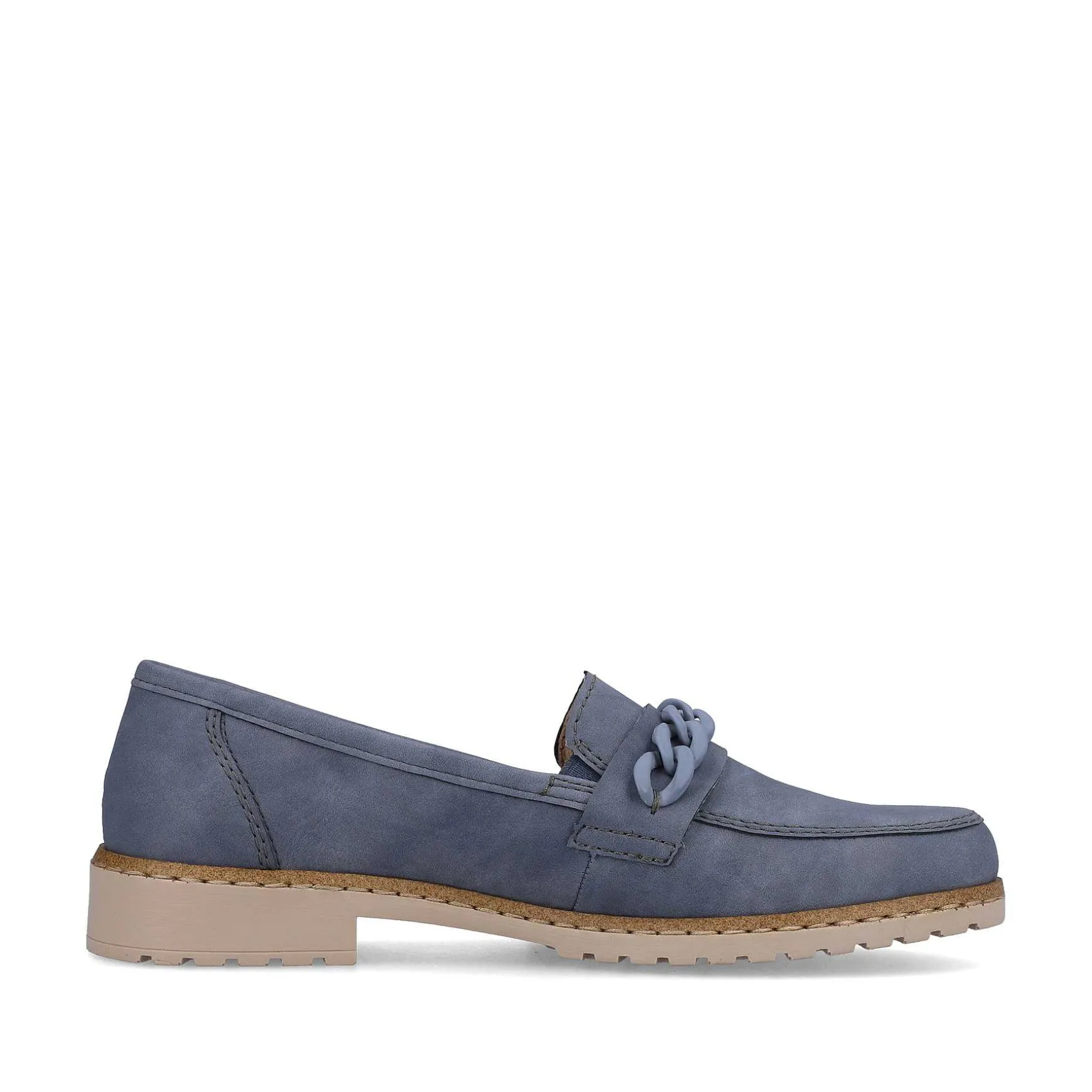 Rieker Women'S Loafers Sky Blue