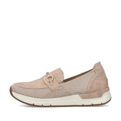 Rieker Women'S Loafers Soft Pink