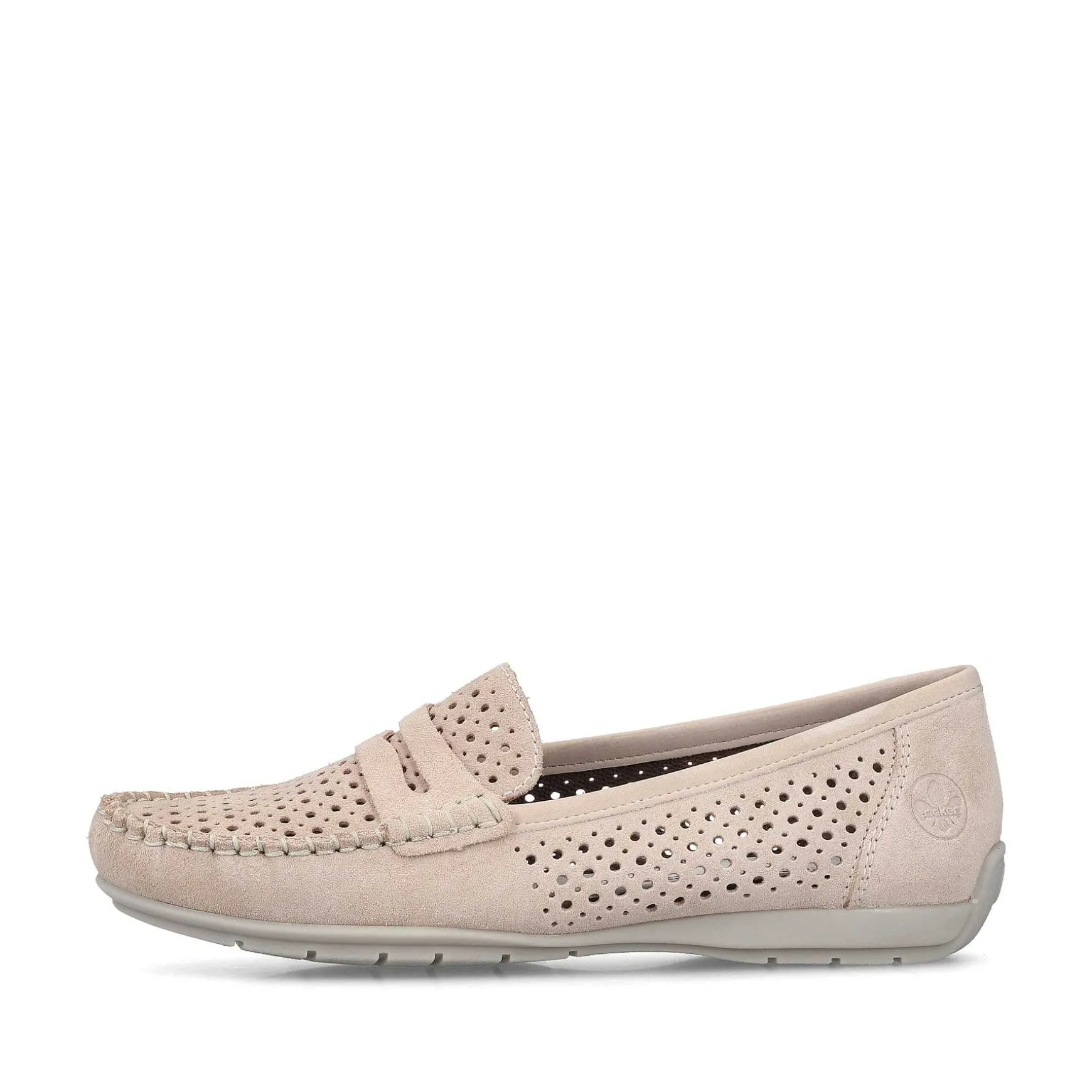 Rieker Women'S Loafers Soft Pink