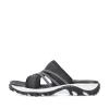 Rieker Women'S Mules Asphalt Black