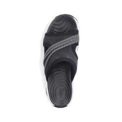 Rieker Women'S Mules Asphalt Black