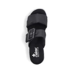 Rieker Women'S Mules Asphalt Black