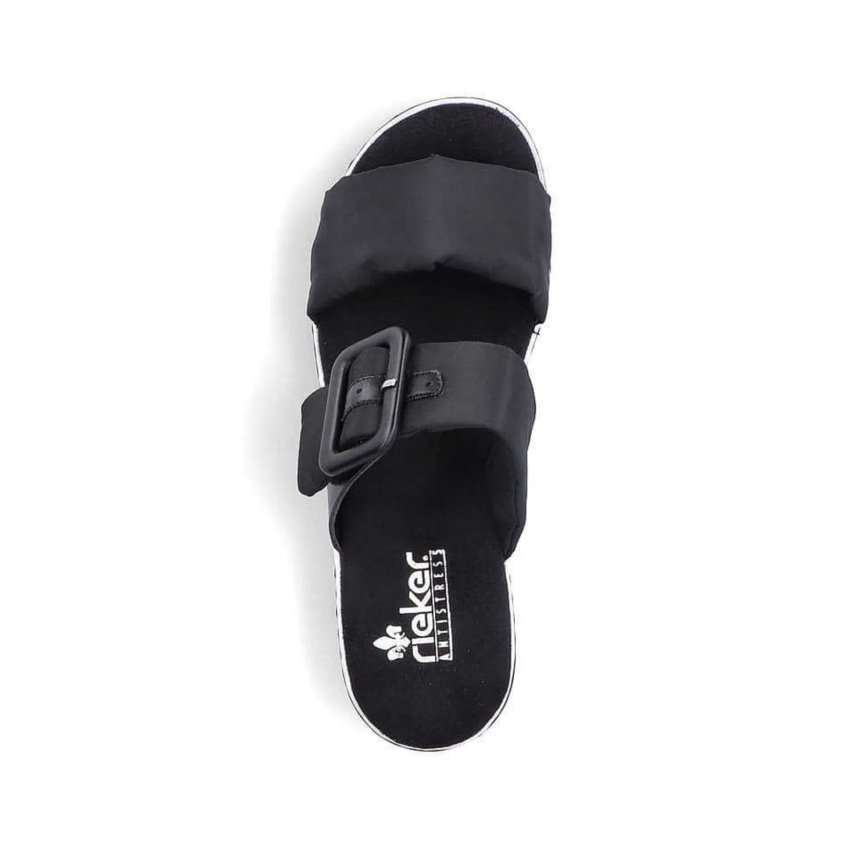 Rieker Women'S Mules Asphalt Black